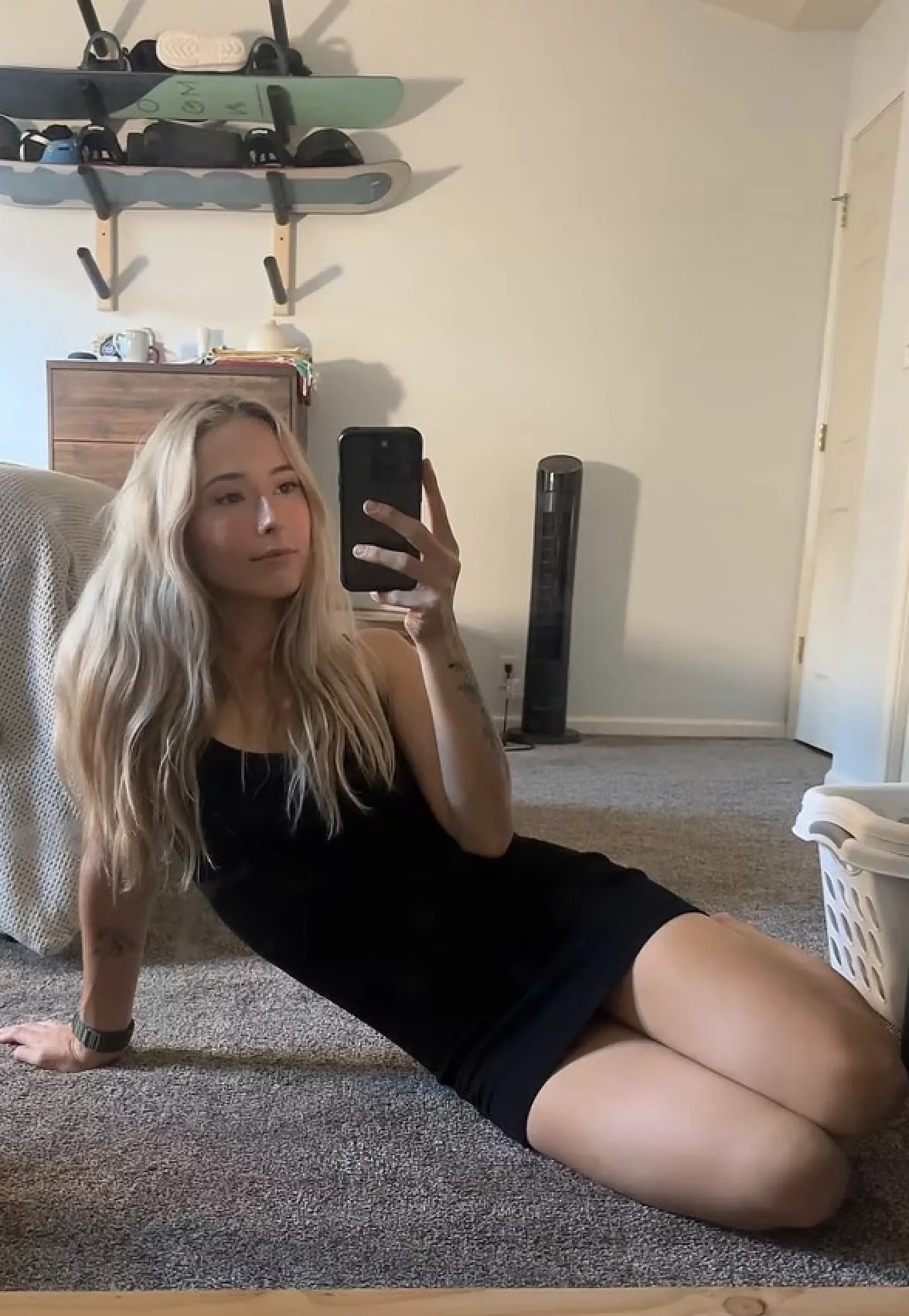 I love my black dress