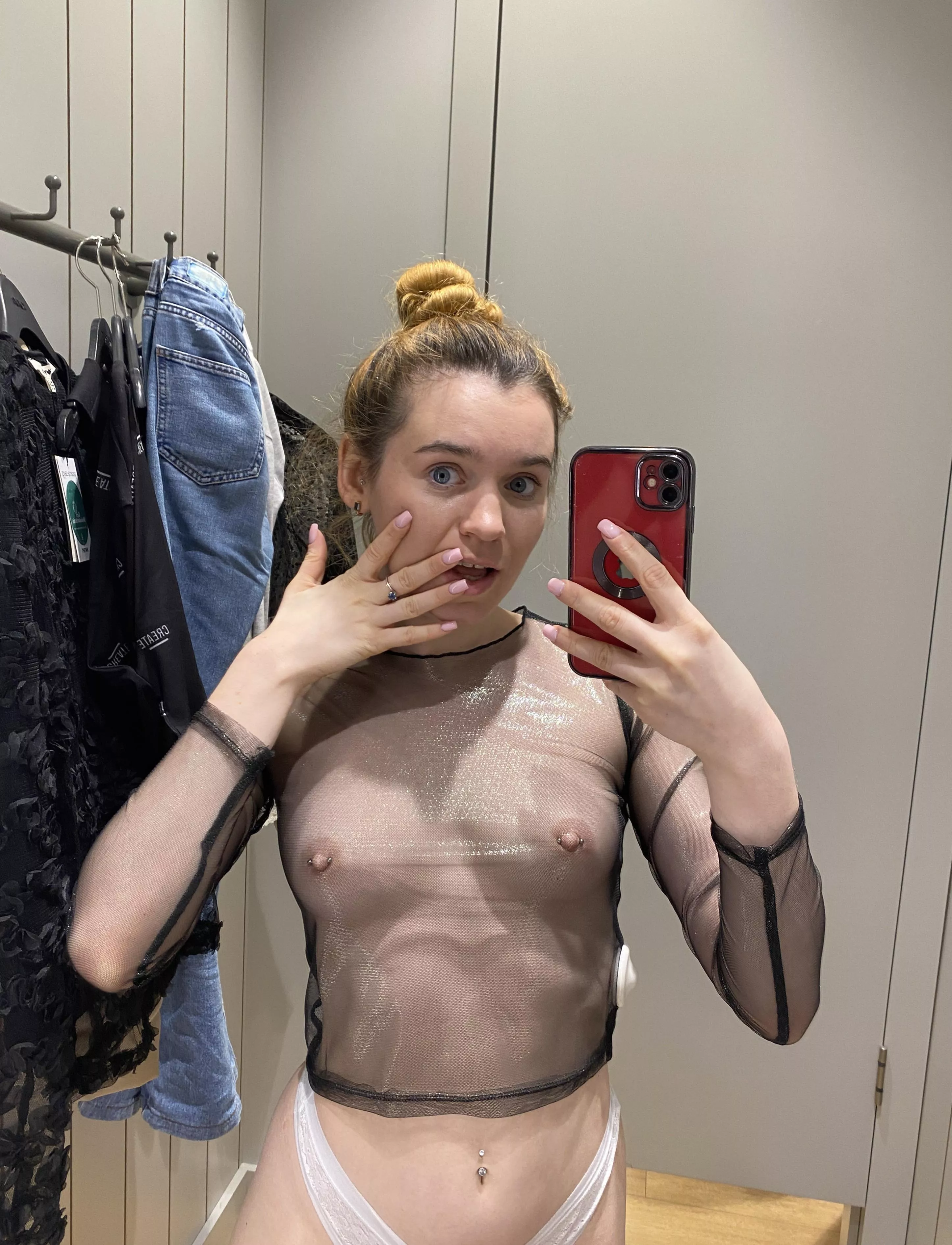 I'll leave the changing room door unlocked just incase someone wants to join