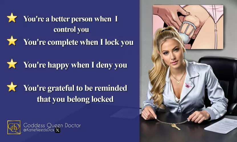 Just a reminder that locking shrimp dicks is not cruel - it’s an act of kindness