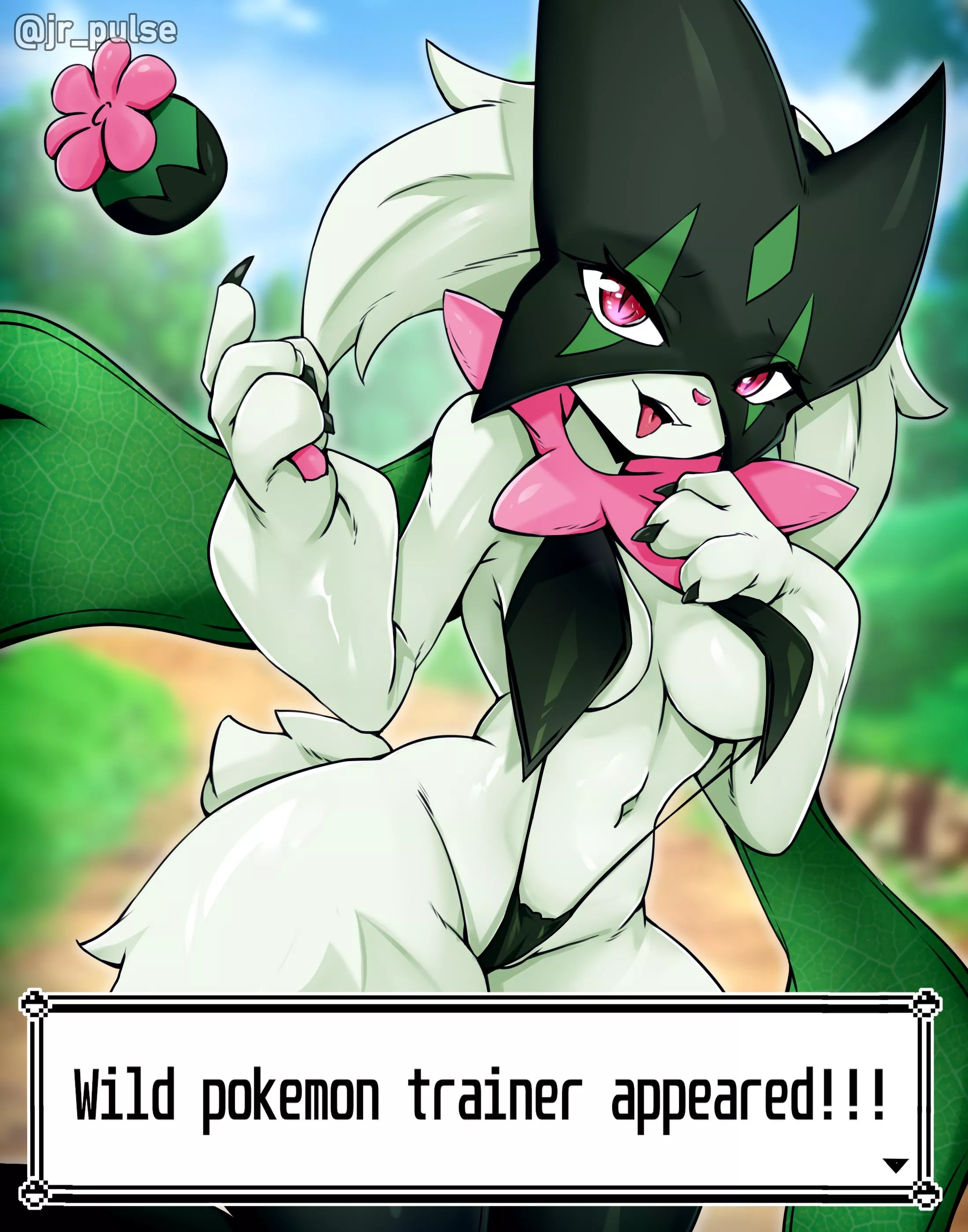 Meowscarada, A professional predator appears like a prey (jr_pulse)