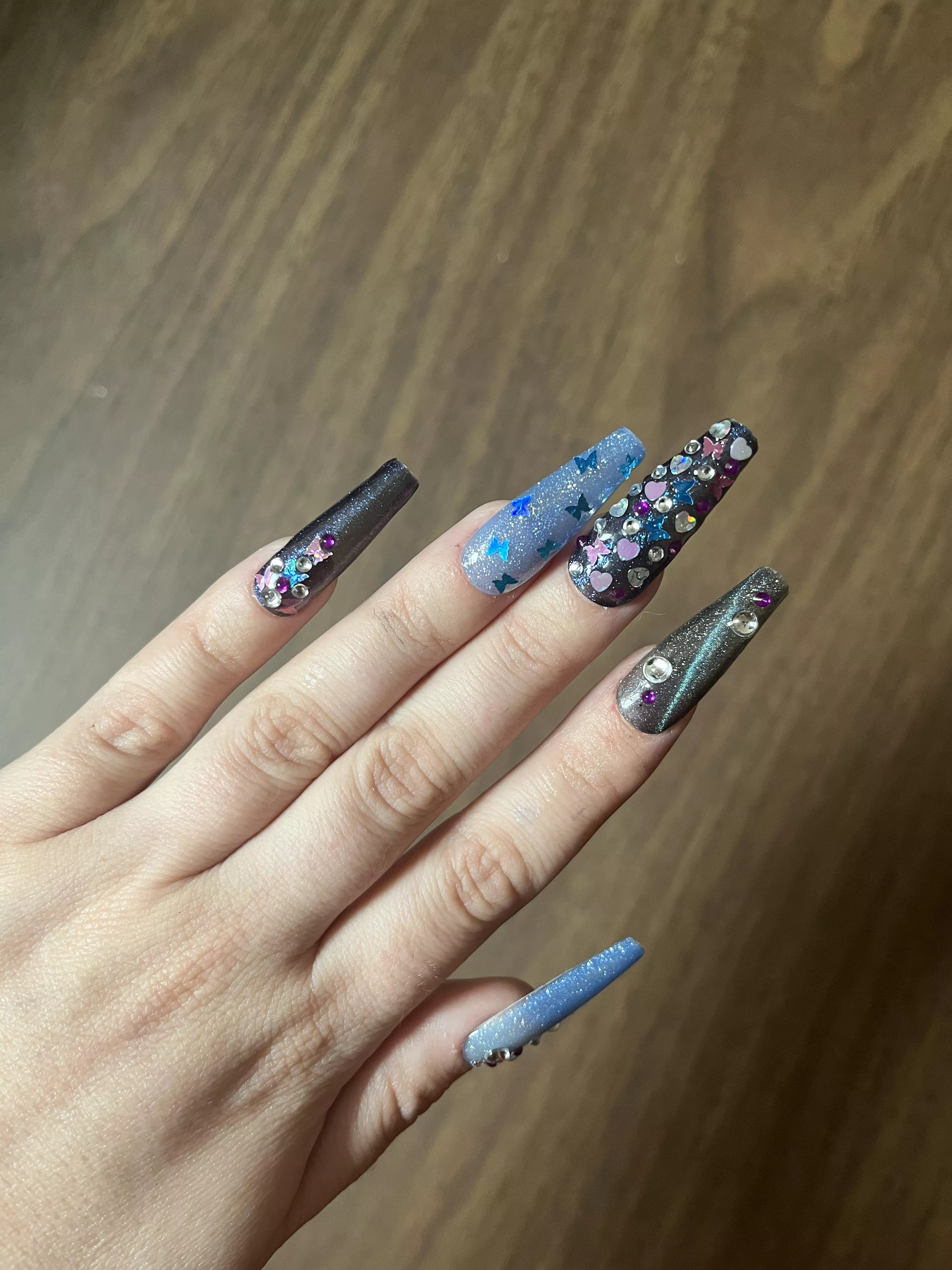 My second attempt at making my own press-ons! 