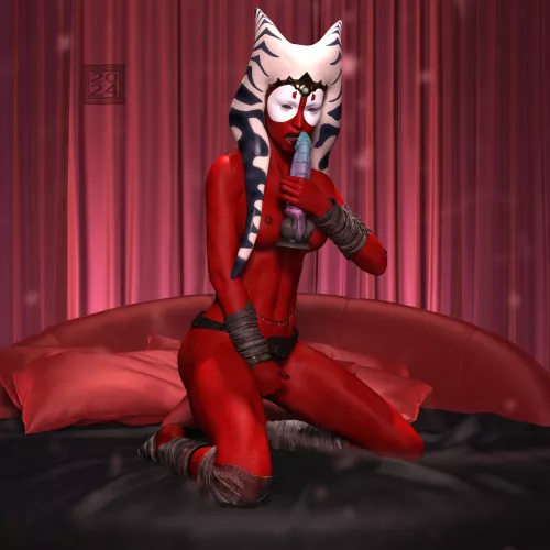 Shaak Ti's new toy (spiceoflife_69)