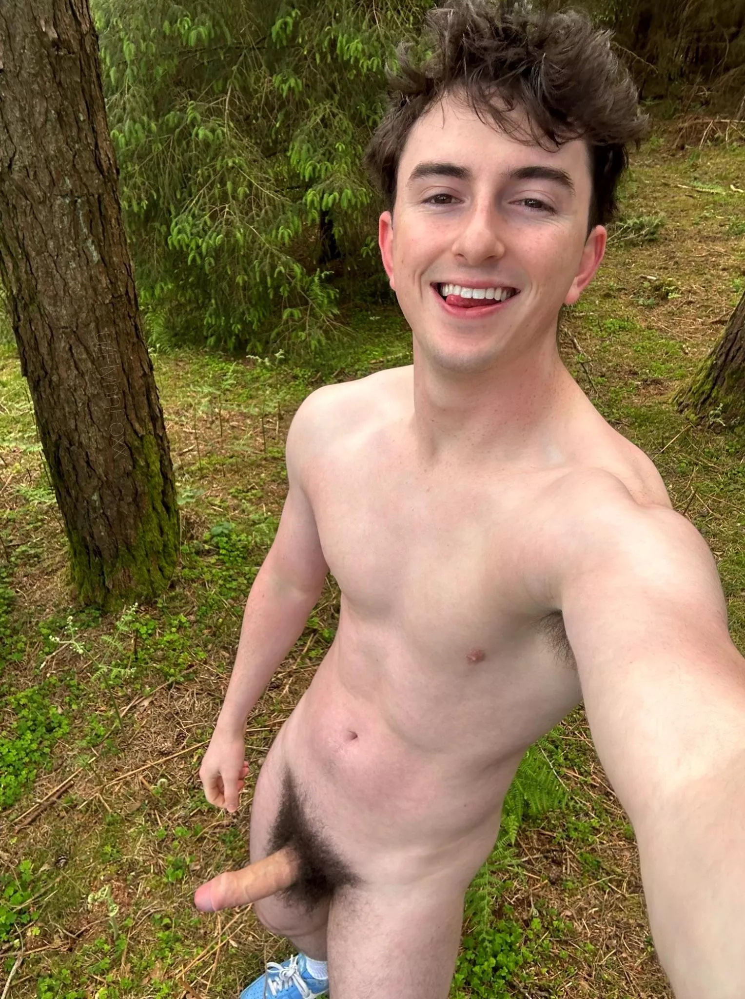 (19) My nude camping trip is going well… 😁
