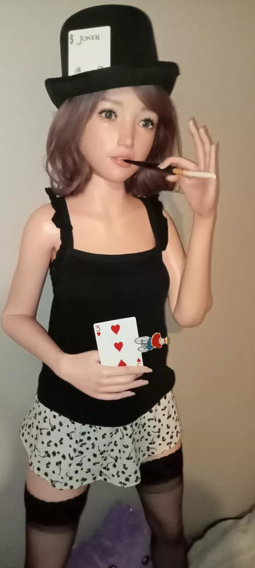 And now the Joker is empty... because the man on his bicycle jump on my 3 ! Magiiiiiieeee ! 