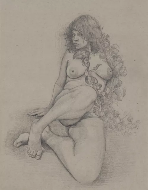 Drawing of u/Amoralartey, by me