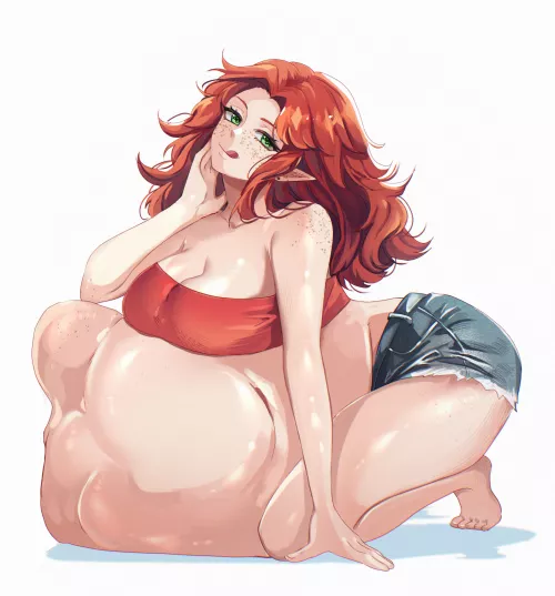 {image} Tass' Big Meal (by Awee) [F/?] [Oral] [Same Size] [Soft]