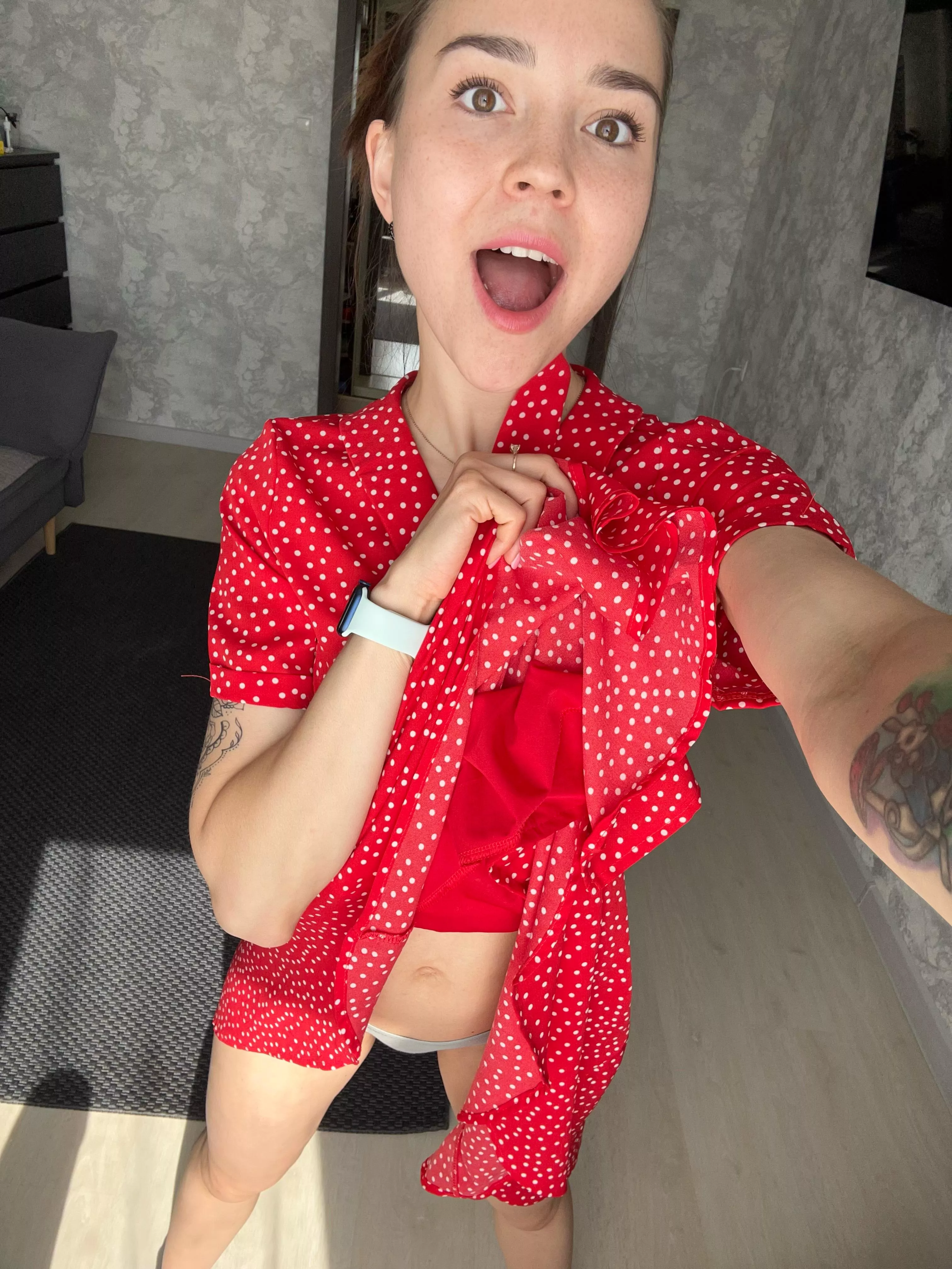 It's time to put on your little summer panties. Yay. 