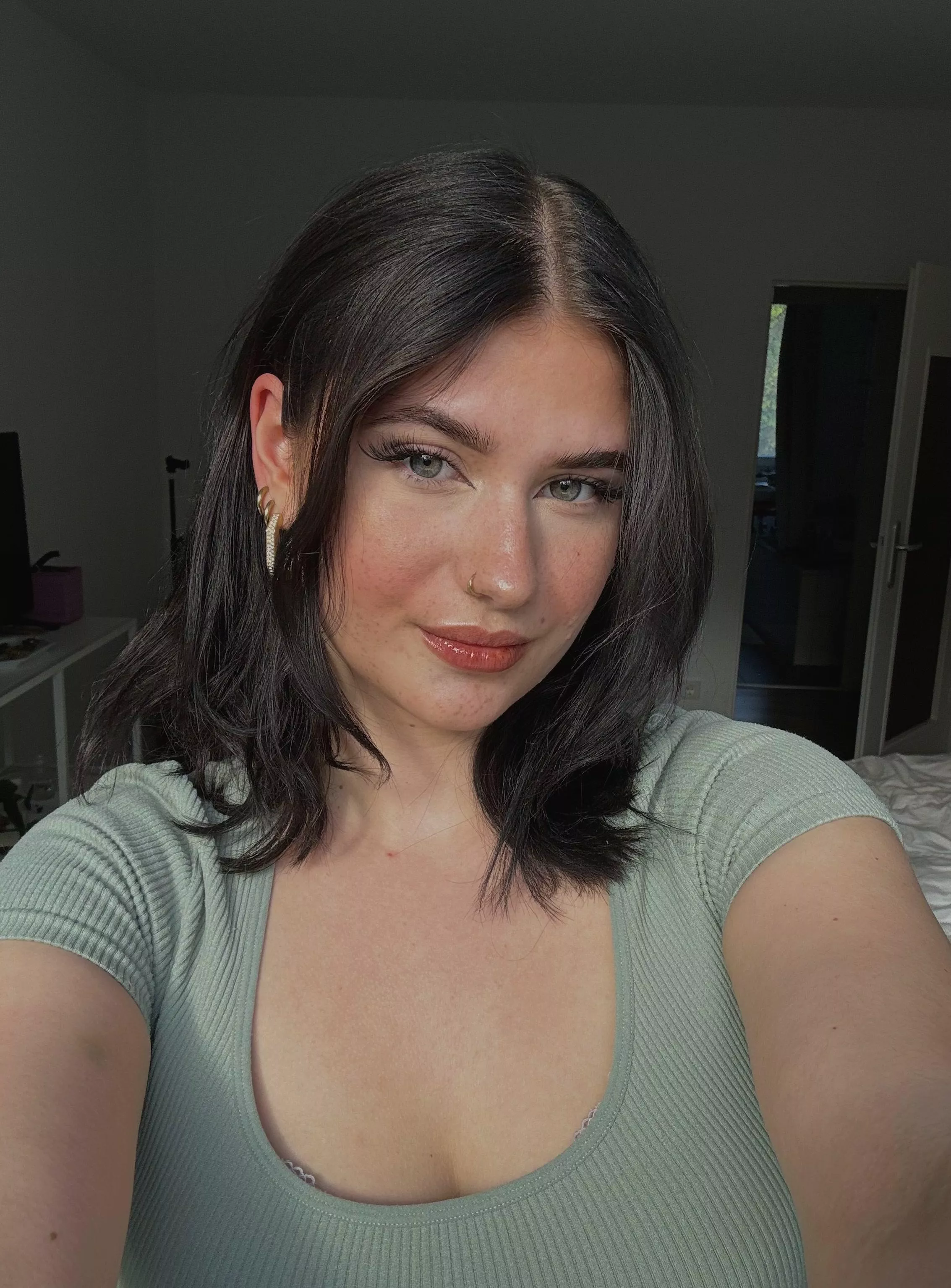 just a little curious if my eyes look extra cute today