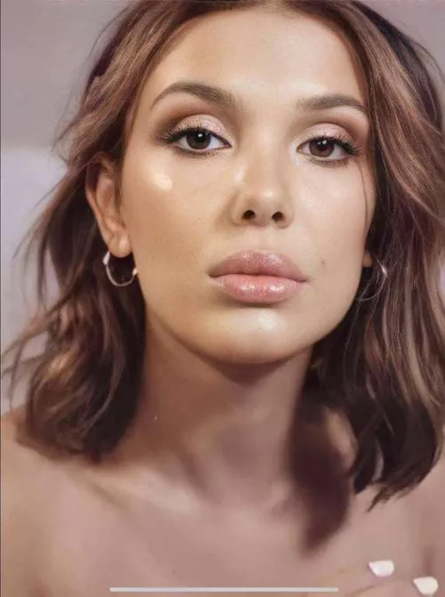 Millie Bobby Brown’s face makes my cock hard and my head empty 