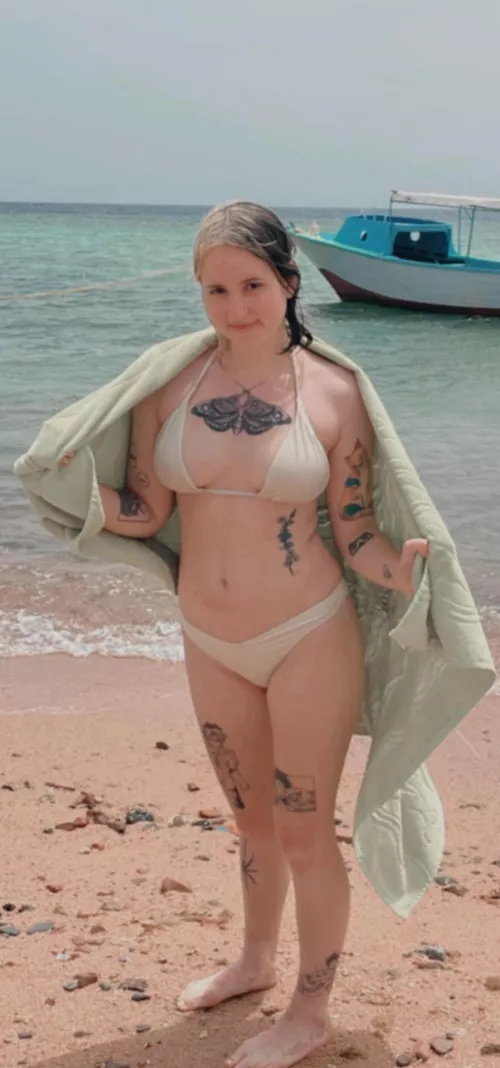 My sexy, tatted, Russian girlfriend