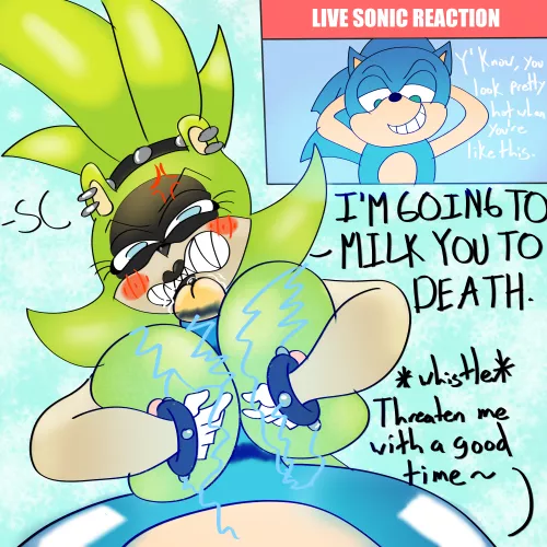 Surge's Angry Titfuck (art by me!)