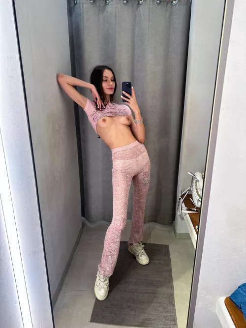 You don't have to convince me with any number of words to fuck me, I'll fuck you in the nearest dressing room.