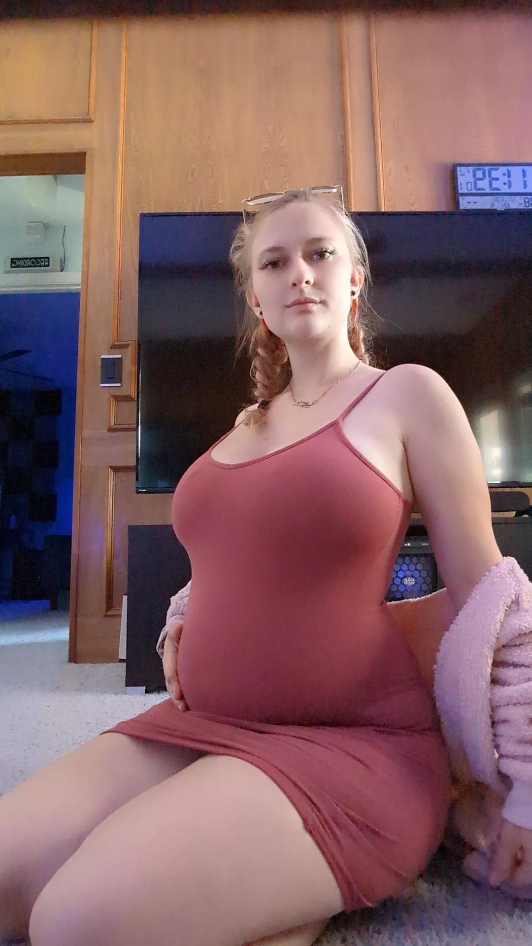 17wks! Pregnancy is my gender affirming care. 
