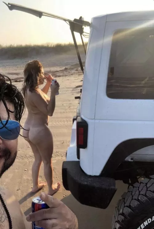 A quick trip for a dip