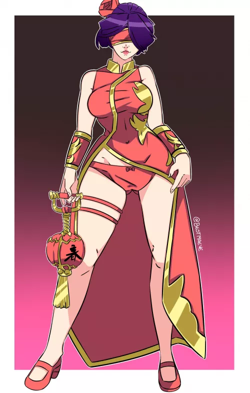Madame Seris parts her Dress (Summer, MaeveBestGirl)