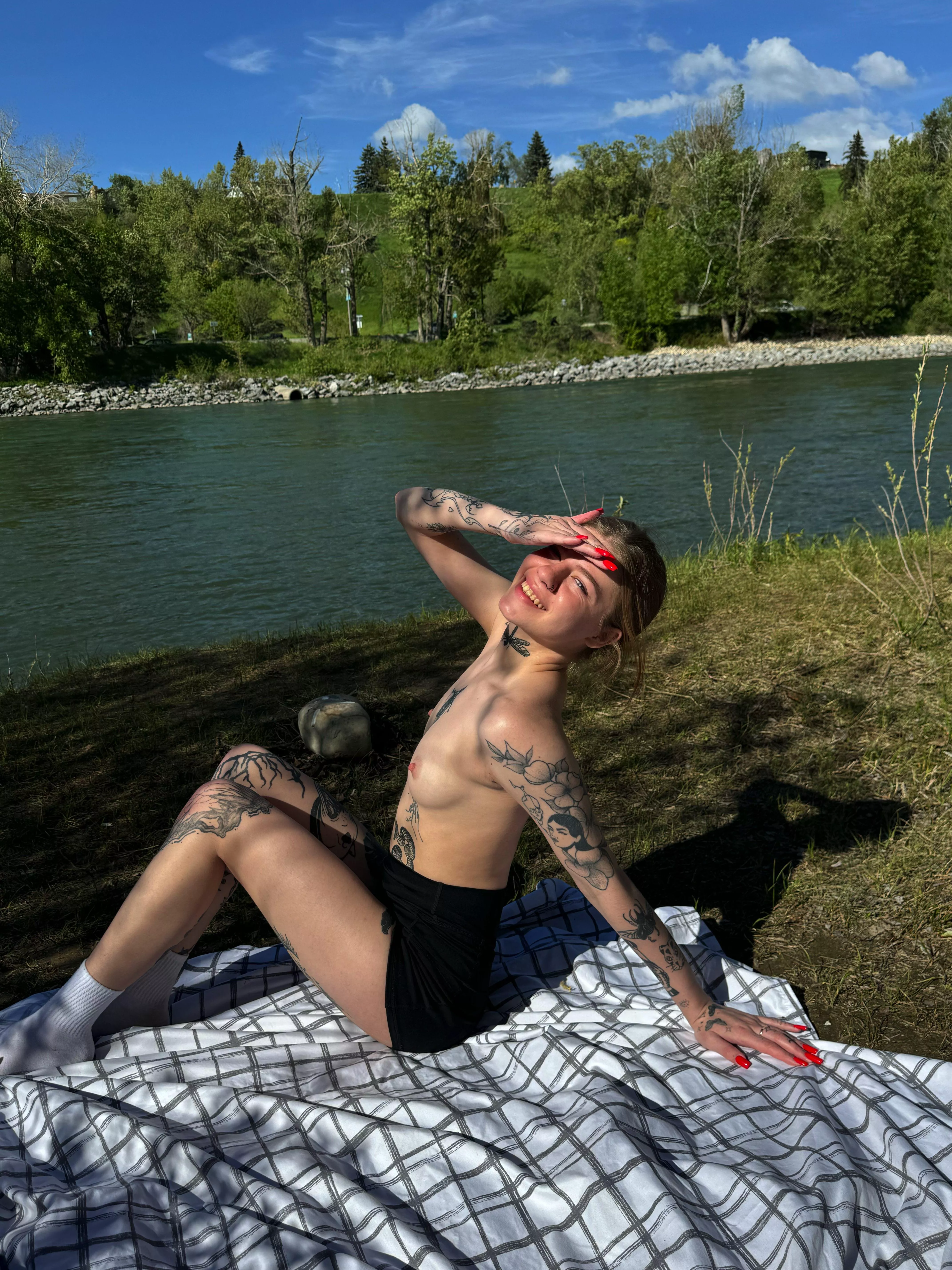 My tits are a treasure and I love them