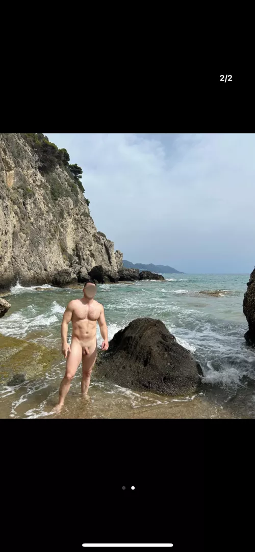 So freeing being nude at the beach