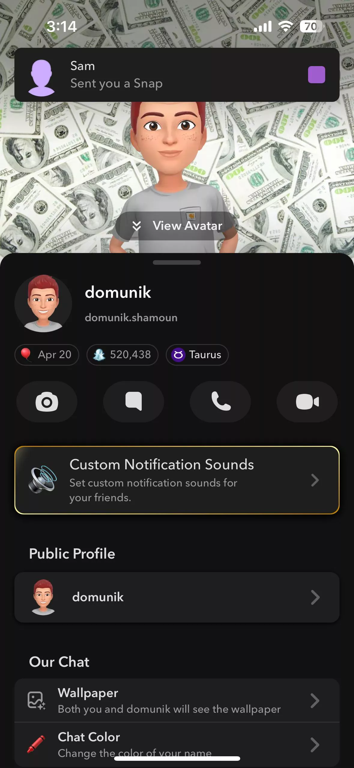 SS, your nudes but uses his government name 