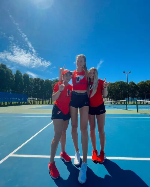 Tennis teammates 🎾 