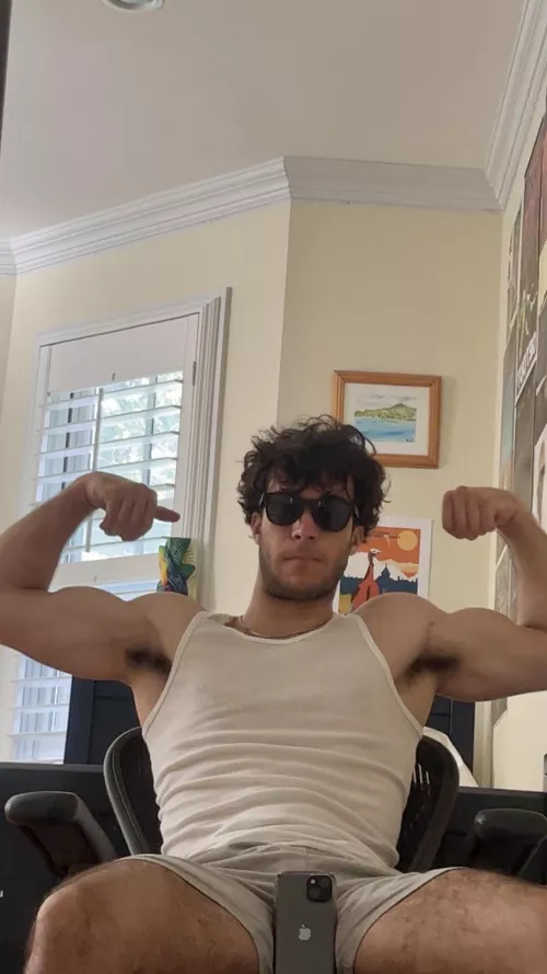 was hitting the flex today