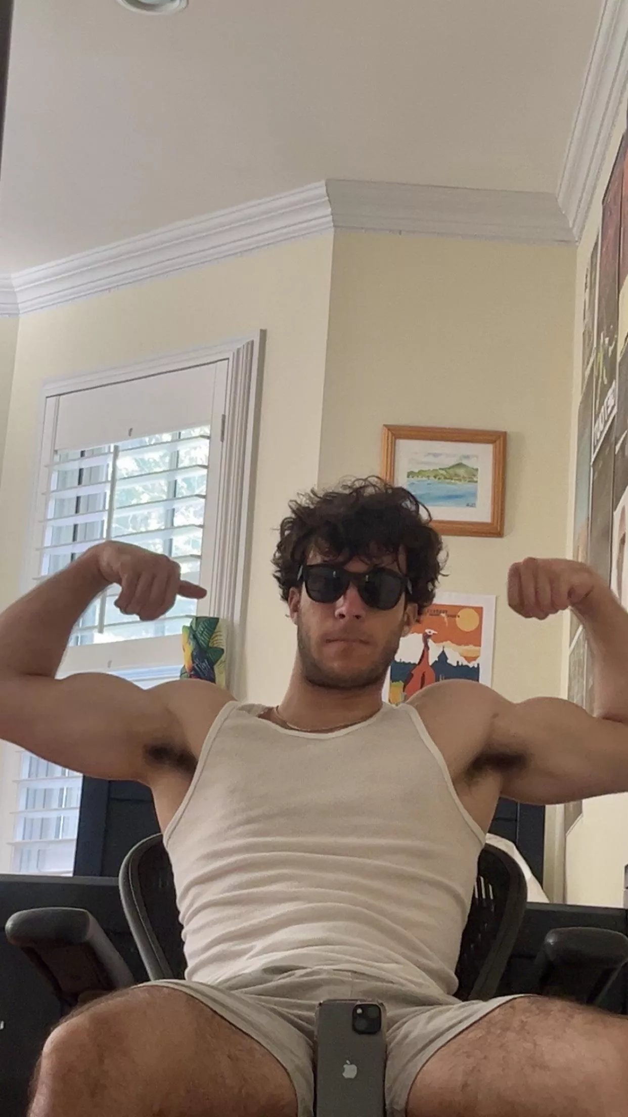 was hitting the flex today