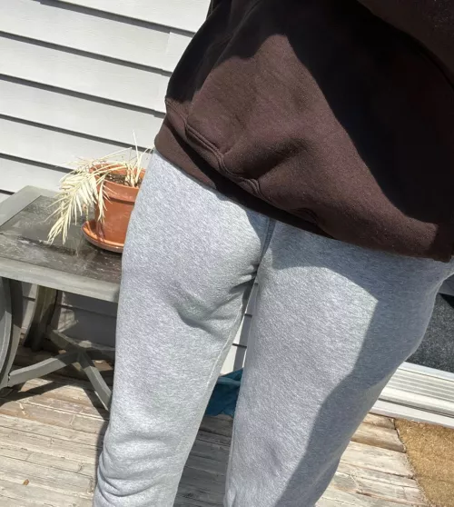 When you have a huge cock, you can't hide it