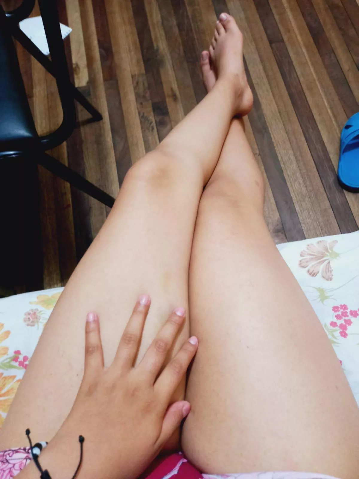 Will you open my legs? 