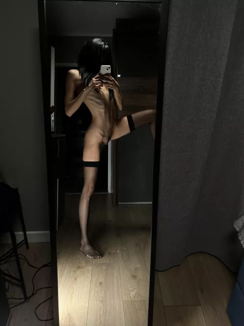 You just have to try my skinny body