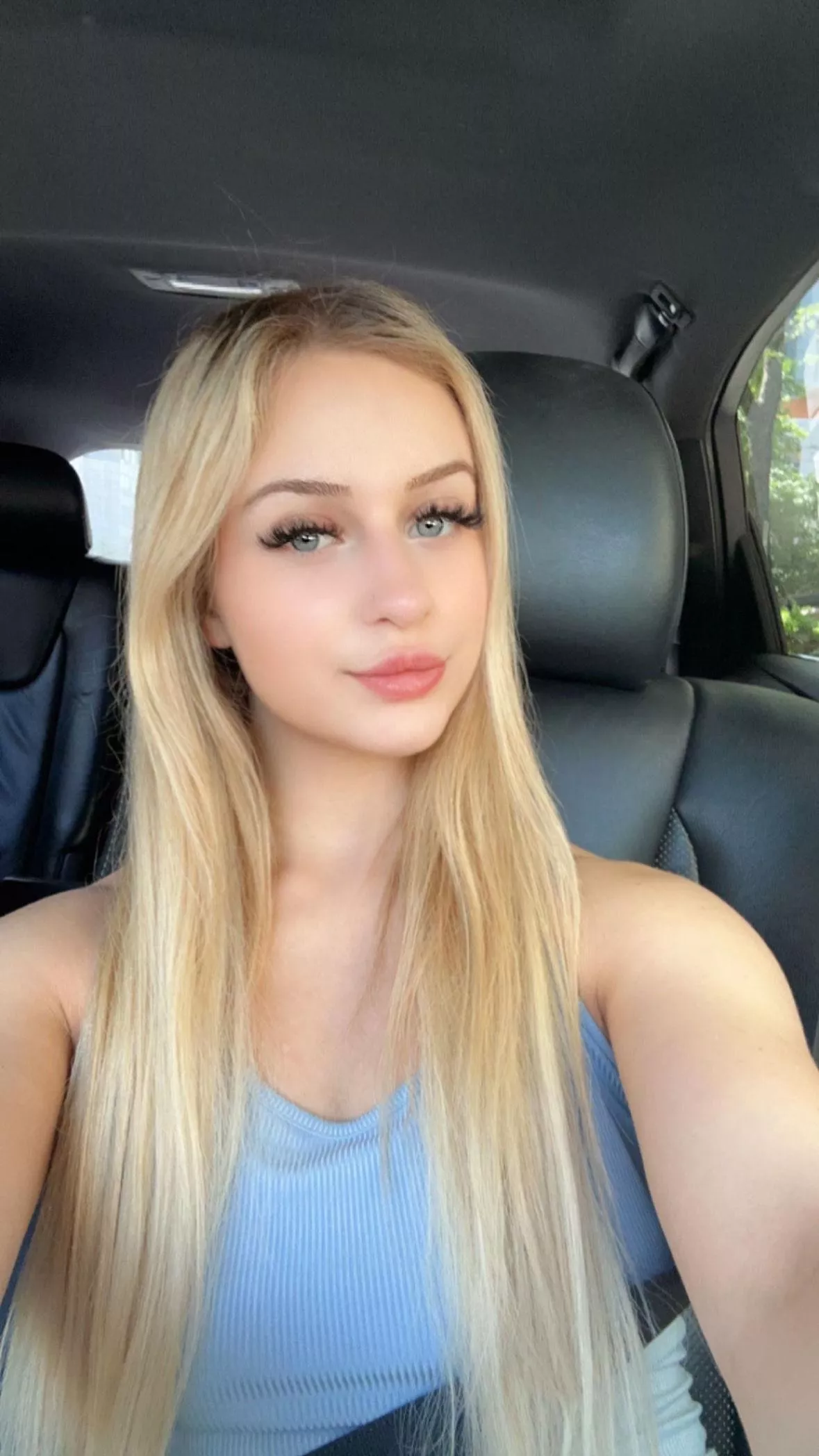 Car selfie
