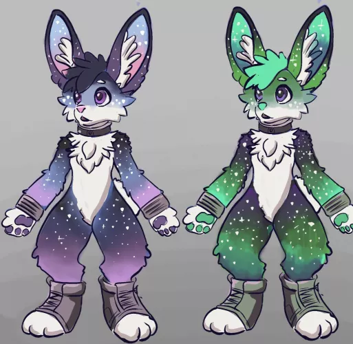Designing Character, Galaxy or Northern Lights