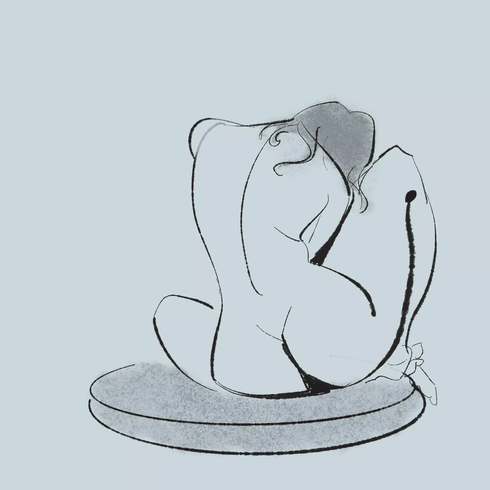 Figure drawing by me