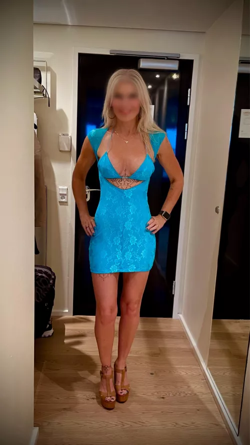 Is 50 too old for this dress, pantyless? 😇