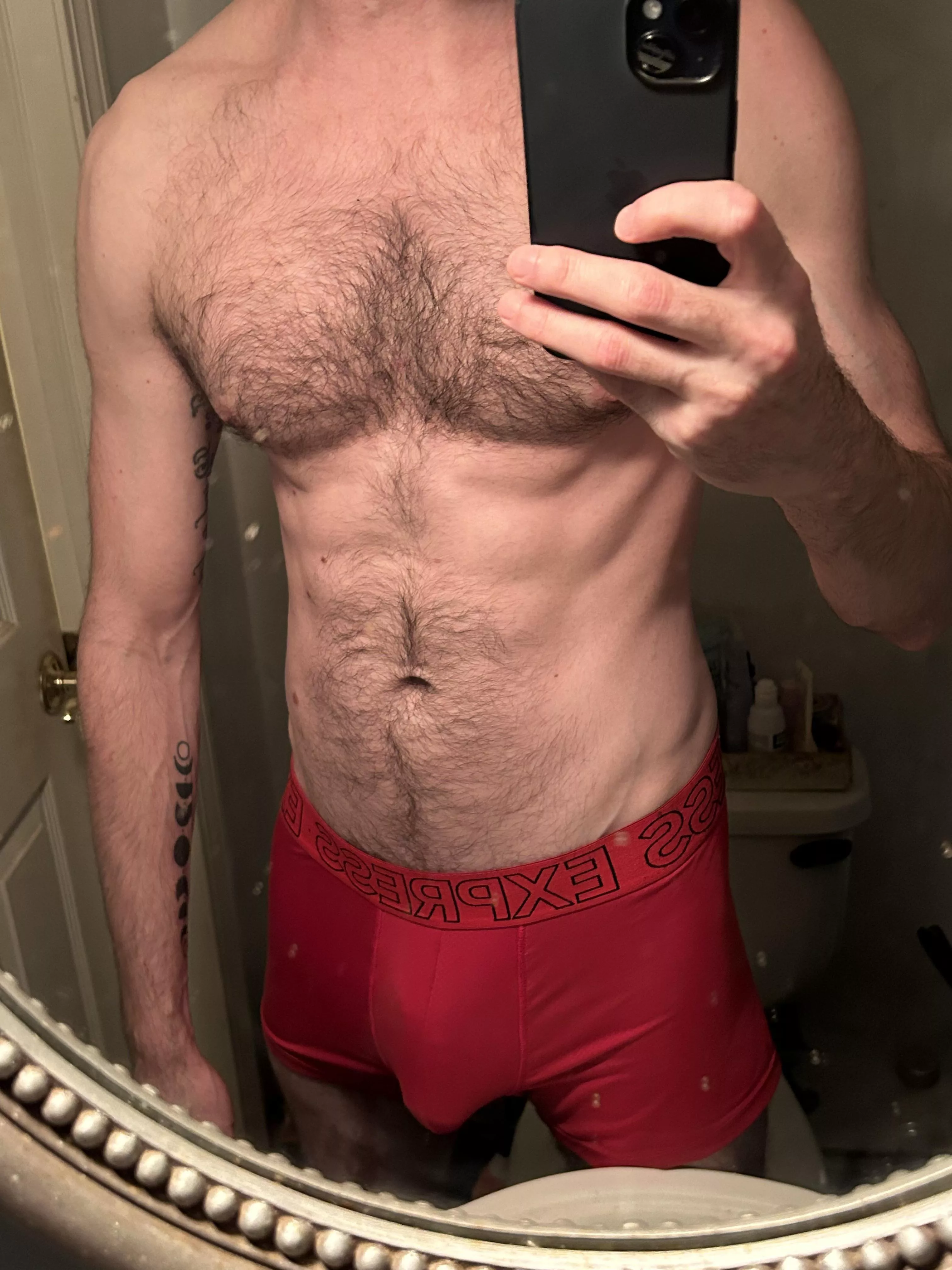 It’s been straining for attention all day…