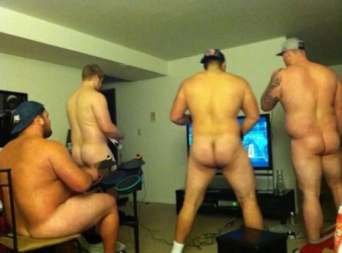 Its easier to play naked