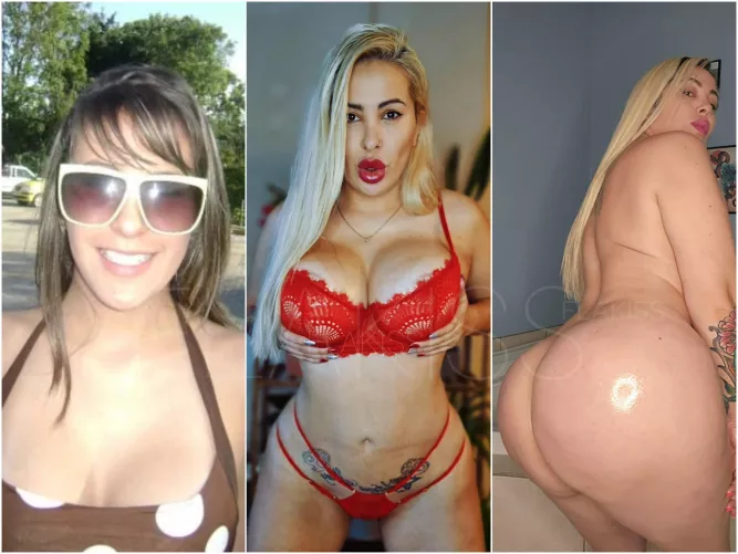 Love my progress! I became a lovely bimbo cumslut. 2009 vs 2024