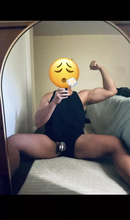 Post-gym cage check day 47. Should I shoot for 100 instead of 50? 🔐