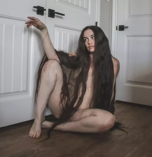 reaching for (self shot)