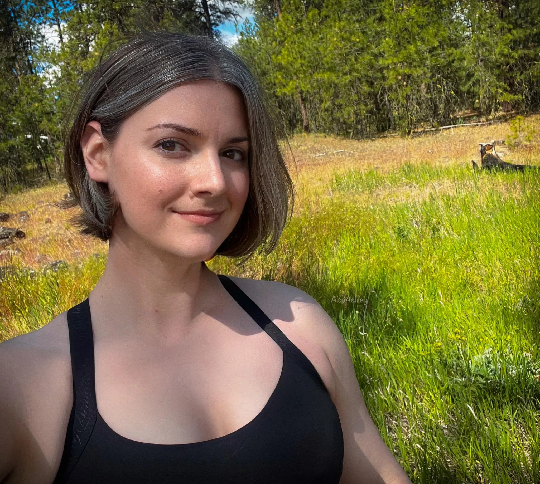 The guys all look at me differently out on the trail now when I run... Wonder why...