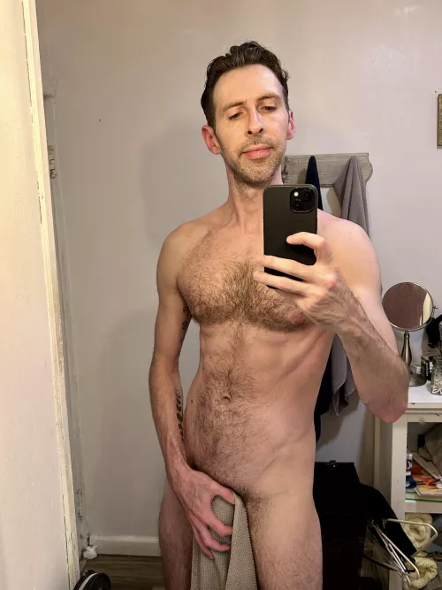 There was a point in time where I used to shave my chest. Now, I embrace the hair.