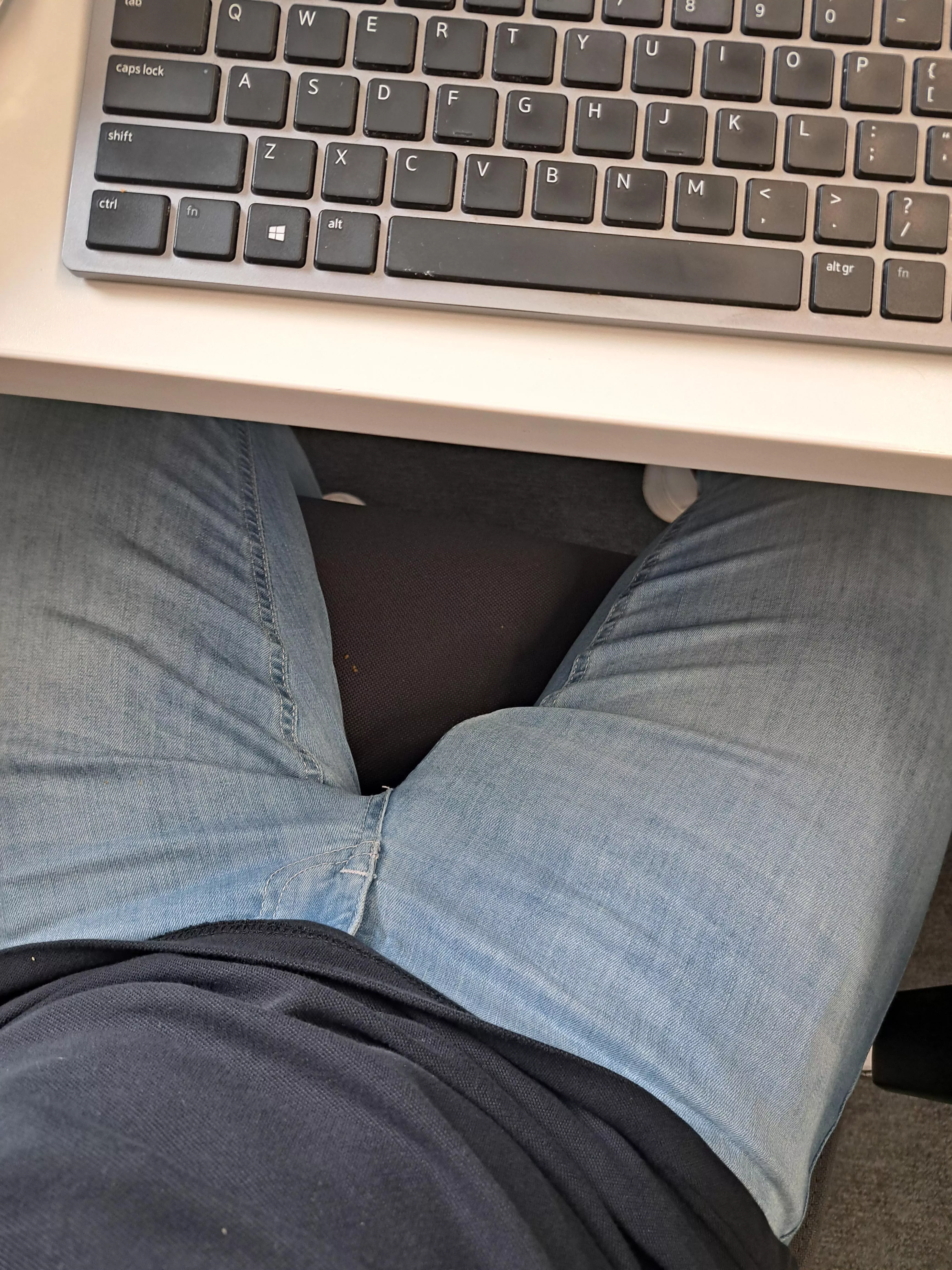 Wearing no underwear at the office does come with a risk