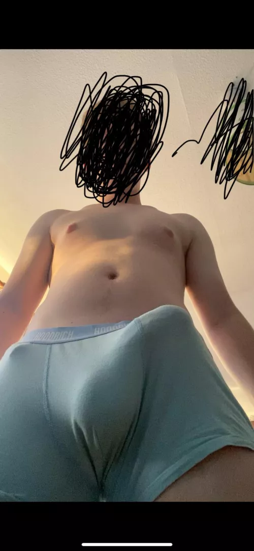 What’s one word you’d use to describe my cock?(19)