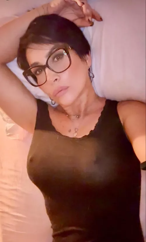 Would you lay with me and just forget the world? 