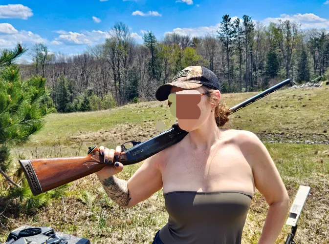 20 Guage Skeet Shooting - You got to love the bounce!