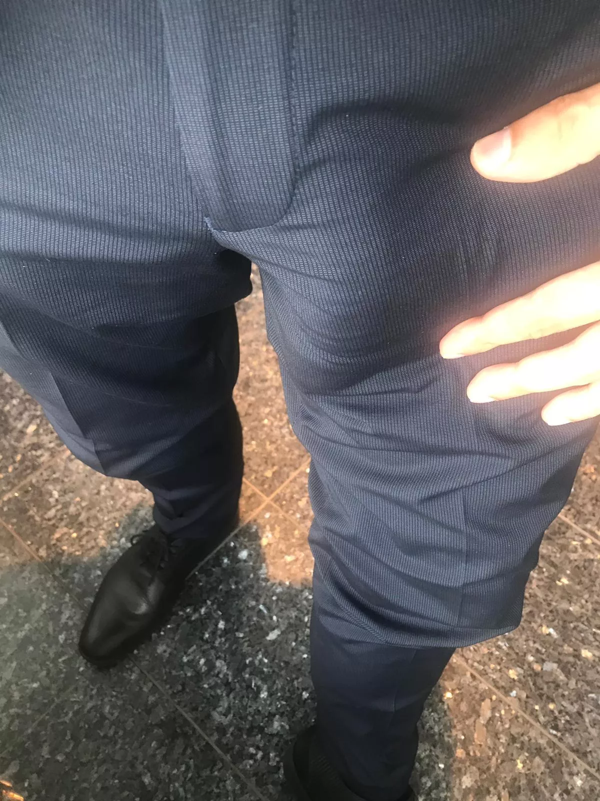 (35) - Hope no one notices at work