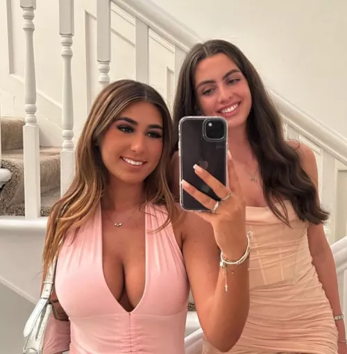 Becca on the left 