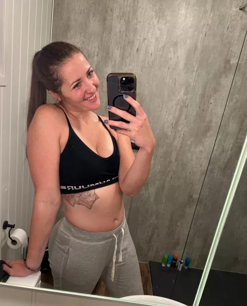 give me another workout before my shower? 😋