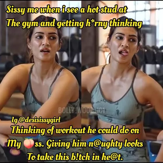 Horny at gym, Doms give me tasks to do