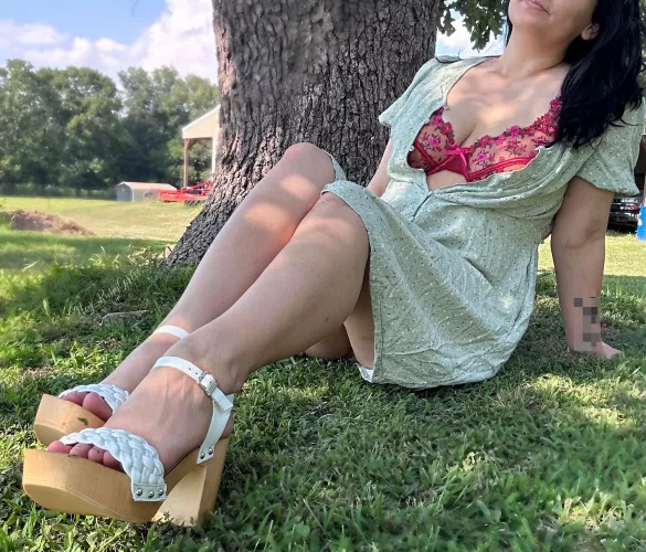 Just enjoying the outdoors ☀️