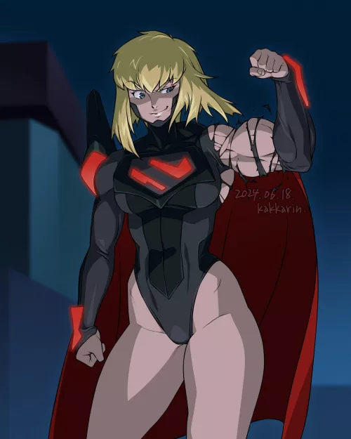 Kara from '__ Adventures with Superman' [@kakkarin]