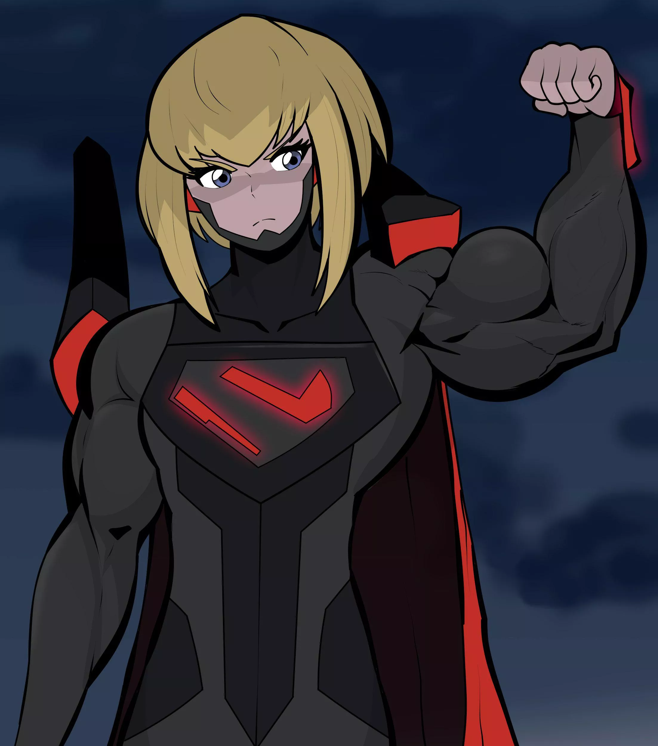 Kara from '__ Adventures with Superman' [@matchstick_]